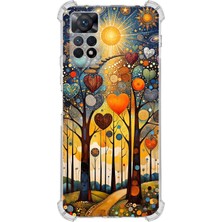 Printify Redmi Note 11 Pro 5g ile Uyumlu Düşlerin Dansı Serisi Yıldız Yolculuğu Tasarımlı Uv Baskılı Köşe Korumalı Antişok Kılıf