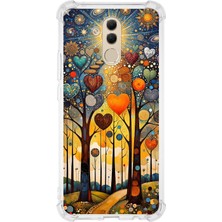 Printify Huawei Mate 20LITE ile Uyumlu Düşlerin Dansı Serisi Yıldız Yolculuğu Tasarımlı Uv Baskılı Köşe Korumalı Antişok Kılıf