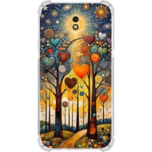 Printify Samsung Galaxy J7 Pro ile Uyumlu Düşlerin Dansı Serisi Yıldız Yolculuğu Tasarımlı Uv Baskılı Köşe Korumalı Antişok Kılıf
