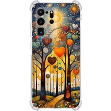 Printify Samsung Galaxy S20 Ultra ile Uyumlu Düşlerin Dansı Serisi Yıldız Yolculuğu Tasarımlı Uv Baskılı Köşe Korumalı Antişok Kılıf