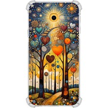 Printify Samsung Galaxy J4 Core ile Uyumlu Düşlerin Dansı Serisi Yıldız Yolculuğu Tasarımlı Uv Baskılı Köşe Korumalı Antişok Kılıf