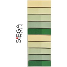Sibga Tasarım Şeffaf Renkli Postit Post-It Post It. Kitap Ayracı Ayraç Postit Sticker Not Kağıdı 200 Yaprak