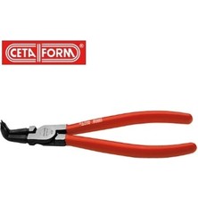 Ceta Form E68-44-0180 Iç Segman Pense ( Eğri Uçlu-Yaysız ) 180 19