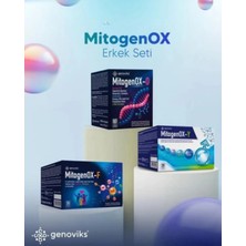 Genoviks mitogenOX-Erkek Set MitogenOX-F, MitogenOX-O ve MitogenOX-Y ürünlerinden oluşan takviye edici gıda seti.