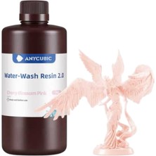 Anycubic Suda Yıkanabilir 2.0 Reçine - Cherry Blossom Pink 1 kg