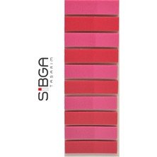 Sibga Tasarım Şeffaf Renkli Postit Post-It Post It. Kitap Ayracı Ayraç Postit Sticker Not Kağıdı 200 Yaprak