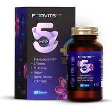 Forvits Lab 5HTP Takviye Edici Gıda 30 Kapsül Aromasız Türkiye Menşeli Yetişkin Kullanıcılar İçin