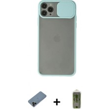 Marsilyan™- iPhone 11 Pro Max Kılıf Vadi Çizgi - Siyah Joko Magic 5d Hayalet Cam + Shine Kamera Lens Koruma Cam - Sh