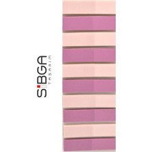 Sibga Tasarım Şeffaf Renkli Postit Post-It Post It. Kitap Ayracı Ayraç Postit Sticker Not Kağıdı 200 Yaprak