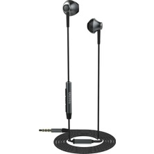 Tecno Earphone Rock R2 Kablolu Kulaklık Siyah