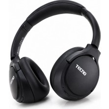 Tecno Nightingale-N1 Kablosuz Wireless Extra Bass Kulaklık Siyah