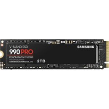 2tb Samsung 990 Pro 7450/6900MB/S M.2 Nvme MZ-V9P2T0BW (Resmi Distribütör Garantili)