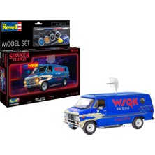 Revell Model Set Araba Gmc Wsqk Squawk Van Stranger Things 67732