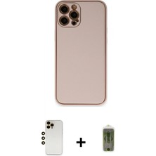Marsilyan™- iPhone 12 Pro Max Kılıf Yadigar Klasik - Siyah Joko Magic 5d Hayalet Cam + Shine Kamera Lens - Gd