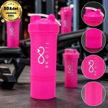 BK Gift Logonuza Özel 50 Adet S101 550 ml Smart Shaker - Hazneli Sporcu Shaker