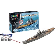 Revell Starter Kit Gemi Battleship Uss New Jersey 75183