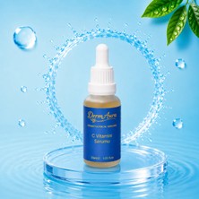DermAura C Vitamini Yüz Serumu 30ML Aydınlatıcı Leke Karşıtı ve Nemlendirici Cilt Bakım Serumu