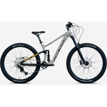 El Nıno - 29" Mtb Fullsus. - 425MM - 11 Vites -H.disc - Bej-Siyah / Sarı