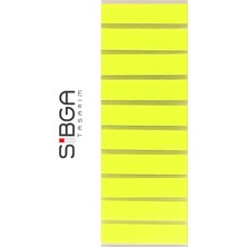Sibga Tasarım Yeşil Neon Fosfor Sarı Renkli Postit Post-It Post It. Kitap Ayracı Ayraç Postit Sticker Not Kağıdı 200 Yaprak