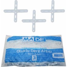 Made Oluklu Derz Artısı 3mm -500 Adet