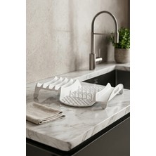 Kitchen Life Tezgah Üstü Çok Amaçlı Kurutmalık Durulama Bulaşık Tepsisi