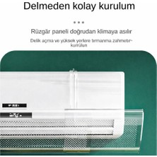 Dress Art D. Art And Tech Saydam Ayarlanabilir Klima Hava Yönlendirici Ofis,yatak ve Çocuk Odası Için 53–95 cm Klima Aparatı