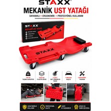 Staxx Power Araç Altı Yatma Tahtası Tamirci Kızağı Sta Seri Büyük Boy 6 Tekerli Yumuşak Başlıklı