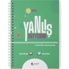 Akademi Denizi Yayınları Akademi Denizi Kpss Yanlış Defterim 2027