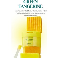 Yeşil Mandalina Özlü, Makyaj Temizleme Balmı GOODAL Green Tangerine Vita C Toning Cleansing Balm