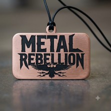 Yerlikaya Bakır Metal Rebellion Bakır Kolye