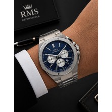 Grand Romanson Rms Romanson Premium Erkek Kol Saati Çelik Kordon 5 Atm Su Geçirmez Kronometreli Kadran AG2134.13
