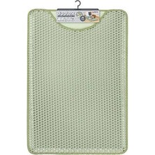 Bezos Duplex Elekli Kedi Kumu Paspası Yeşil 45X65 cm