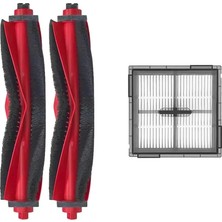 Roborge Roborock S8 Pro +  Robot Süpürge Uyumlu 3'lü Yedek Parça Seti