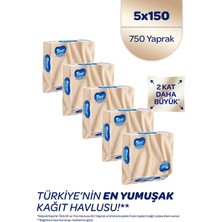 Selpak El ve Yüz Havlusu Kutulu Kaşmir Özlü 5*150 Yaprak