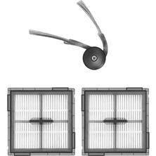 Roborge Roborock Q10V+ Robot Süpürge Uyumlu 3'lü Yedek Parça Seti