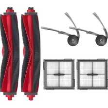 Roborge Roborock Q8 Max Pro Robot Süpürge Uyumlu 6'lı Yedek Parça Seti