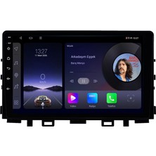 CarSmarT Kia Rio Android Multimedya (2017-2023) Carplay Android Auto Navigasyon Kameralı 10GB Ram 256GB Pro
