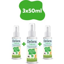 Defans Natura Bitkisel Içerikli Koruyucu Vücut Spreyi 3'lü