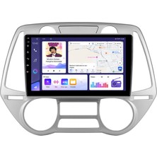 CarSmarT Hyundai I20 Android Multimedya (2008-2011) Carplay Android Auto Navigasyon Kameralı 8gb Ram 128GB