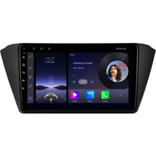 CarSmarT Skoda Fabia Android Multimedya (2015-2021) Carplay Android Auto Navigasyon 10GB Ram 256GB Pro