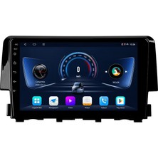 CarSmarT Honda Civic Android Multimedya (2016-2021) Carplay Android Auto Navigasyon Kameralı 4gb Ram 64GB