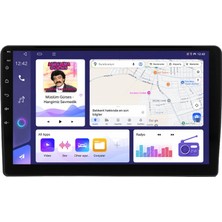 CarSmarT Renault Symbol Android Multimedya (2013-2019) Carplay Android Auto Navigasyon Kameralı 8gb Ram 128GB