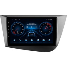 CarSmarT Seat Leon Android Multimedya (2006-2012) Carplay Android Auto Navigasyon Kameralı 10GB Ram 256GB Pro