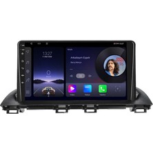 CarSmarT Mazda 3 Android Multimedya (2014-2018) Carplay Android Auto Navigasyon Kameralı 8gb Ram 128GB Pro