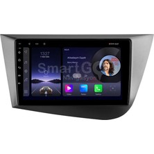 Smartgo Multimedya Seat Leon 2006-2012 Uyumlu 4gb Ram 32GB Hafıza Carplay Android Auto Destekli Multimedya
