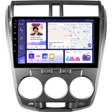 CarSmarT Honda City Android Multimedya (2009-2012) Carplay Android Auto Navigasyon Kameralı 8gb Ram 128GB Pro