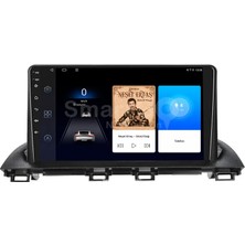 Smartgo Multimedya Mazda 3 2014-2018 Uyumlu 4gb Ram 32GB Hafıza Carplay Android Auto Destekli Multimedya