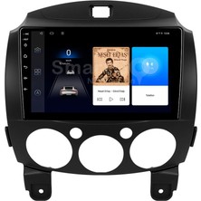 Smartgo Multimedya Mazda 2 2009-2012 Uyumlu 4gb Ram 32GB Hafıza Carplay Android Auto Destekli Multimedya