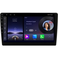 CarSmarT Peugeot 407 Android Multimedya (2004-2011) Carplay Android Auto Navigasyon Kameralı 6gb Ram 64GB