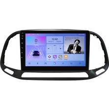 Smartgo Multimedya Fiat Doblo Combi D4 2015-2023 Uyumlu 4gb Ram 32GB Hafıza Carplay Android Auto Destekli Multimedya